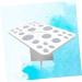 Beavorty Cosmetics Brush Organizer | 26 Makeup Brush Storage Tools | Air Drying Rack & Holder | White Cosmetic Box for Beauty Essentials - Buy Online on SooperMarket.com
