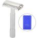 Demeras Razor Straight 11x7x3 - Manual Men's Beard Razor with Double Blade & Case | International Shipping Available - Buy Online on SooperMarket.com