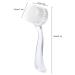 Raploy Soft Bristle Facial Cleansing Brush 3 Pack - Acrylic Handle for Exfoliating and Massage - Black Clear Purple (5.24x1.38) - Buy Online on SooperMarket.com