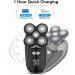 5D Floating Heads Electric Shaver - 5 in 1 Rechargeable Razor & Hair Clipper for Men | Nose & Ear Trimmer & Facial Cleaning Brush - International Shipping - Buy Online on SooperMarket.com