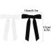 2Pcs Velvet Hair Bows Black Bow Hair Clips with Long Ribbon - Vintage Hair Accessories for Girls and Women - Buy Online on SooperMarket.com