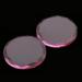 SGerste Adhesive Eyelash Extension Palette Holder - Crystal Glass 4.5cm Pink - 2 Pack for Professional Use - Buy Online on SooperMarket.com