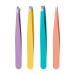 Short-haired cutting tool precise eyebrow plucking tool 4-piece set weird eyebrow tweezers set stainless steel ingrown hair removal tool sets