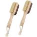 FRCOLOR Scratcher Pedicure Brudh 2pcs Presser Foot Wooden Double Sided Foot Pumice Stone Wooden Pumice Stone 1 count (Pack of 1) - Buy Online on SooperMarket.com