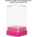 Manicure Tool Organizer Displayer Stand with 7 Slots for Nail Drill Bit Collection (Rose Red) - Buy Online on SooperMarket.com