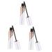 Healeved 3pcs Mascara Lash Enhancers Women Lash Makeup Eyeliner Charming Eyelash Curlers Pigment