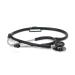 Stethoscope For Doctors And Medical Students | comfortable Aluminium Chest Piece with Flexible Latexfree Tube & Soft Sealing Ear Knobs & Attractive Look Micro Brown (BLACK)