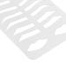 Brow Lip Stencil - Reusable PVC Eyebrow Decoration Tool - Buy Online on SooperMarket.com
