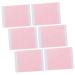 WOFASHPURET 6 Sheets Double Eyelid Beauty Stickers Girl Double Eyelid Sticker Self-adhesive Eyelid Sticker Decorative Duct Tape Adhesive Stickers Shaping Lifter Fiber Material Pink Woman