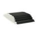 BELLIFFY 100pcs Eye Makeup Tools Eyeliner Smudge Brush Lip Scrubber Tool Eyeliner Applicator Tool 15cmX10cm Black