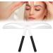 8 Types Eyebrow Ruler Tattoo Eyebrow Measuring Tool Eyebrow Measure Balance Extension Ruler Eyebrow Shape Stencil(6# Classic Eyebrow) - Buy Online on SooperMarket.com