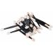 KALLORY 100 Pcs Make up for Face Makeup Eye Makeup Tools Eye Shadow Double Head Cosmetic - Buy Online on SooperMarket.com
