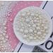 Edible Pearl Sugar Sprinkles White Candy 120g/ 4.2oz Baking Edible Cake Decorations Cupcake Toppers Cookie Decorating Ice Cream Toppings Celebrations Shaker Jar Wedding Shower Party Chirstmas Supplies A white - Buy Online on SooperMarket.com