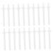 Frcolor 110st nose hair removal PP stick nose wax applicator made of plastic nose hole nose hair trimmer nose hair trimmer nose wax pencils nasal hair stabbing clean wax stick white 7.00x1.50x1.50cm