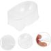 FRCOLOR Thehomeuse Powder Box for Dipping Nails Starter Set 12 Pieces Recycling System for Nail Powder Nail Tip Shape Guides Manicure Nail Art Tool Container for Nail Dipping Powder 5X4X2.5CMx2pcs White x 2 pieces - Buy Online on SooperMarket.com