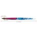 PANA USA Size 8 Acrylic Nail Brush - Pure Kolinsky Hair, White Swirl Blue Handle - Buy Online on SooperMarket.com