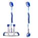 Child Backpack Leash for Toddlers & Kids | 98Inch Lengthen Child Safety Walking Leash -Blue Blue 98 Inch (Pack of 1)