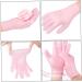 minkissy 1 Pair Whitening Moisturizing Gloves Pink Cotton Gloves Waterproof Gloves Moisturizing Gloves for Cracked Hand Holly Headband Dry Rough Skin Glove Sun Protection Sebs - Buy Online on SooperMarket.com