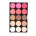 80 Colors Professional Eyeshadow Palette & 15 Color Blusher & Concealer Makeup Set - Perfect for Flawless Beauty - Buy Online on SooperMarket.com