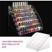 Buy Acrylic Nail Polish Display Stand - 6 Types 7 Layers Makeup Organizer for Perfect Storage | International Shipping Available - Buy Online on SooperMarket.com