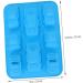 IMIKEYA Cake Stencil 3pcs Cake Mold Silica Gel Biscuit Brownie Cookie Stencils 33x23cmx3pcs - Buy Online on SooperMarket.com