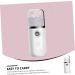 CANIGHT Hydrating Instrument Face Steamer Eyelash Extensions Mist Cool Mist Sprayer Facial Mister Abs White - Buy Online on SooperMarket.com