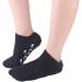 2 Pairs Moisturizing Gel Socks | Vitamin & Oil Infused Spa Foot Care | Black & Purple for Women - Buy Online on SooperMarket.com