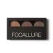 All-Day Waterproof Brow Powder - 3 Colors Eyebrow Makeup Palette with Brush | Natural Long-Lasting Eyebrow Solution - Buy Online on SooperMarket.com