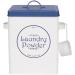 Luzhengyang Laundry Powder Detergent Container Tin Box 9 x 6 x 7 Inches Storage up to 11lb/ 5kg - Buy Online on SooperMarket.com
