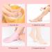 Dajidafu 2pair Silicone Exfoliating Tools for Smooth Feet Say Goodbye to Rough Skin Silica Gel Moisturizing Socks Silicone Socks colour of skin One size fits all Colour of Skin One size fits all - Buy Online on SooperMarket.com