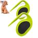 PET Knotting Comb Professional Denfilzer with steel blade de -filter knife cat splitter fur -tubular de -filtering ridge for dogs - perfect for removing matters (green)