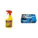 Arctic Hayes BGW2448 Big Wipes Anti-Bacterial Power Spray 1 Litre Black & UltraGrime PRO Multiuse Cleaning Wet Wipes - Big Professional Disposable Wipes