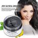 Temporary Hair Color Wax 4.23 oz | Instant Hairstyle Cream Pomade for Party & Cosplay | Easy Cleaning | Black - Buy Online on SooperMarket.com