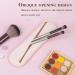 XMASIR Travel Makeup Brush Holder - Portable Silicone Cosmetic Case Bag for Face Brushes - Soft Organizer for Travel (Khaki - Buy Online on SooperMarket.com