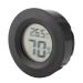 Mini Digital Hygrometer Thermometer | Indoor Humidity Temperature Monitor with Large LCD Display and Backlight for Reptile - Black - Buy Online on SooperMarket.com