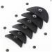 NOLITOY 6 pcs Crease Shadow Portable Eye Black Gel Silica Draw Stamp Tool Makeup Practical Seal Silicone 5*2.5cm Black - Buy Online on SooperMarket.com
