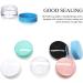 Pudsern 105-Piece 10g Cosmetic Sample Container Set - Empty Round Plastic Jars for Creams Nail Polish Lip Balm & Makeup Storage - 7 Color Options - Buy Online on SooperMarket.com
