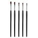 5 pieces of professional nail brush nail design brush nail art brush set nails brush uv gel brush set acrylic nail art brush brush nailart nail accessories for DIY NAIL ART design black black