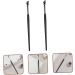 WOONEKY 2pcs Eyebrow Brush Portable Eyeliner Brush Eye Shadow Brush Eyeliner Makeup Brush Makeup Tool Metal - Buy Online on SooperMarket.com