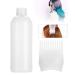 Root Comb Applicator Bottle - Lightweight Dyeing Tool with Graduated Scale - Blue & White - Buy Online on SooperMarket.com