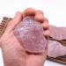 Natural Raw Pink Rose Quartz Crystal Rough Stone Specimen Crystal Love Natural Stones and Minerals Fish Tank Stone Rocks (Size : 80-120g) - Buy Online on SooperMarket.com