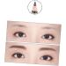 Healeved 4 Pcs Double Head Eyebrow Pencil Black Eyeliner Pen Eyebrown Beauty Eyebrow Pencil Puff Wooden - Buy Online on SooperMarket.com