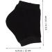 Healeved 10 Pairs Silicone Heel Socks Moisturizing Comfortable Foot Sleeves Cracked Heels Socks Heel Socks for Cracked Heel Moisture Socks for Dry Feet Toeless Socks Replaceable High Heels 14x12cm - Buy Online on SooperMarket.com