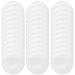 Beavorty 100pcs Thick Overlock Cotton Make up Remover Pads for Face Round Makeup Pads Makeup Sponge Friendly Eye Makeup Remover Non-Woven Fabric Cosmetic White Travel Household