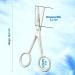 SMI Round Tip Nose Hair and Beard Scissors with Pouch - Small Grooming Scissors - Buy Online on SooperMarket.com