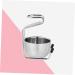 Stainless Steel Brush Stand Holder for Razors - Perfect Gift for Boyfriends Dads & Friends | Housoutil - Buy Online on SooperMarket.com