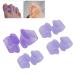 4 Pairs Silicone Toe Separators for Hallux Valgus Relief - Purple - Buy Online on SooperMarket.com