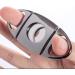 KANDUO Stainless Steel Cigar Cutter Stainless Steel Sharp Blade Portable Cigar Cutter Guillotine Double Cut Round Head Scissors Sharp Blades Perfect for Used by Cigar Lovers - Buy Online on SooperMarket.com