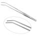 FEITA Extra Long 15inch/380mm Tweezer Tongs Stainless Steel Curved Tip - Aquarium Fishtank Mega Reptile Feeding Tweezers