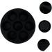 OUNONA 6 Pcs Silicone Cake Cup Silicone Cupcake Pan Air Fryer Cupcake Mold Popsicle Mould Nonstick Cupcake Pan Cakes Silicone Mold Silicone Cupcake Mold Dessert Cups Muffin Electric Fryer 21X21X4.5CMx3pcs Blackx3pcs - Buy Online on SooperMarket.com